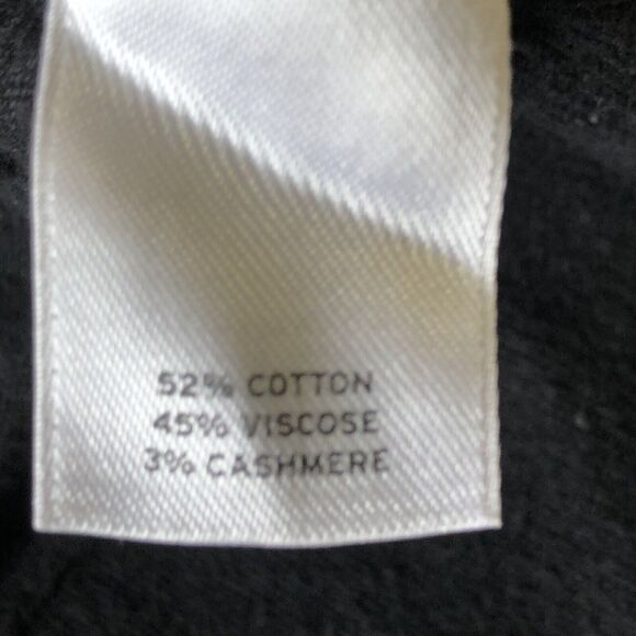 Halogen For Encore Cashmere Blend Open Front Cardigan Black Size 1X - Picture 8 of 14